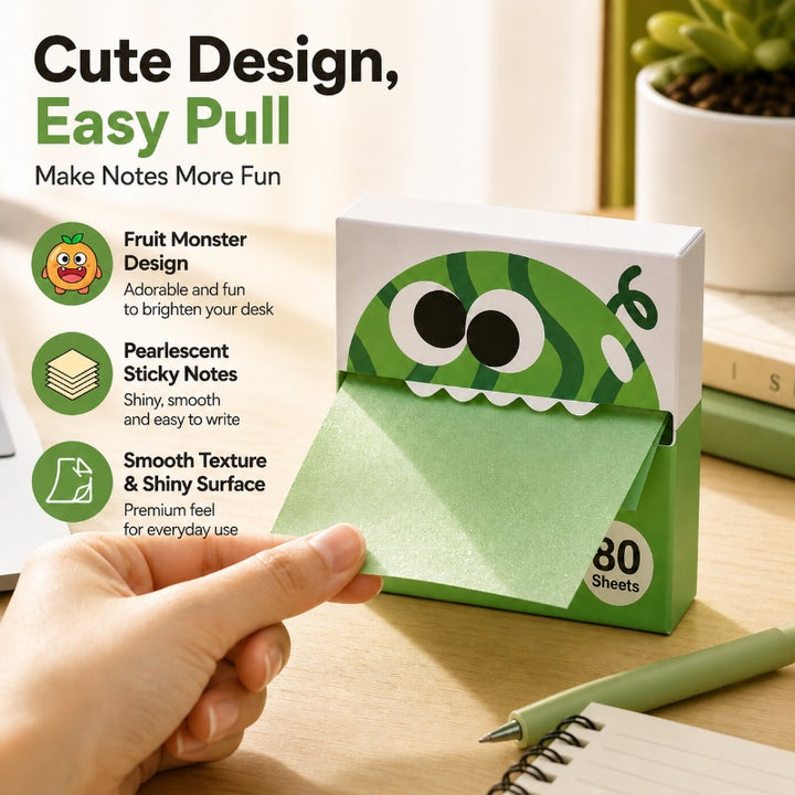Cute Fruit Monster Notes – Varitino